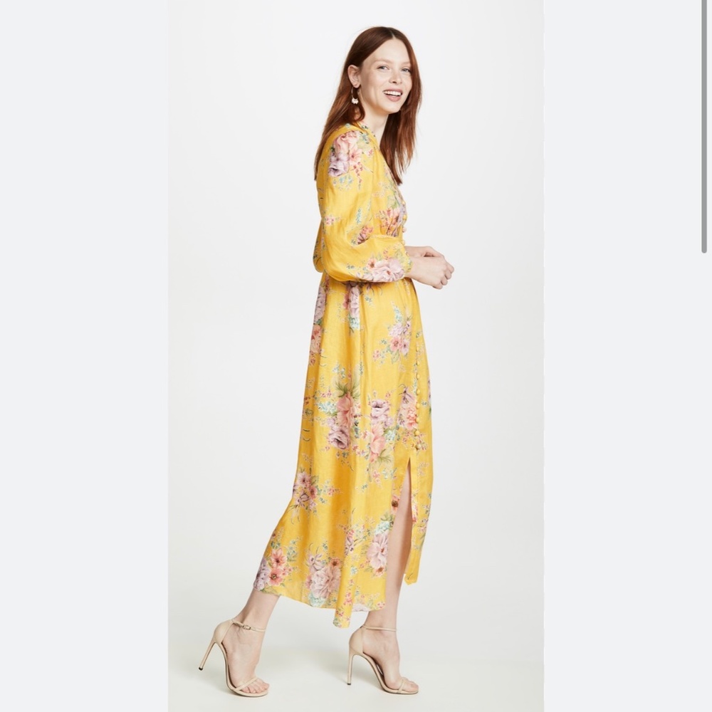 NWOT zimmermann zinnia linen dress - Picture 5 of 11